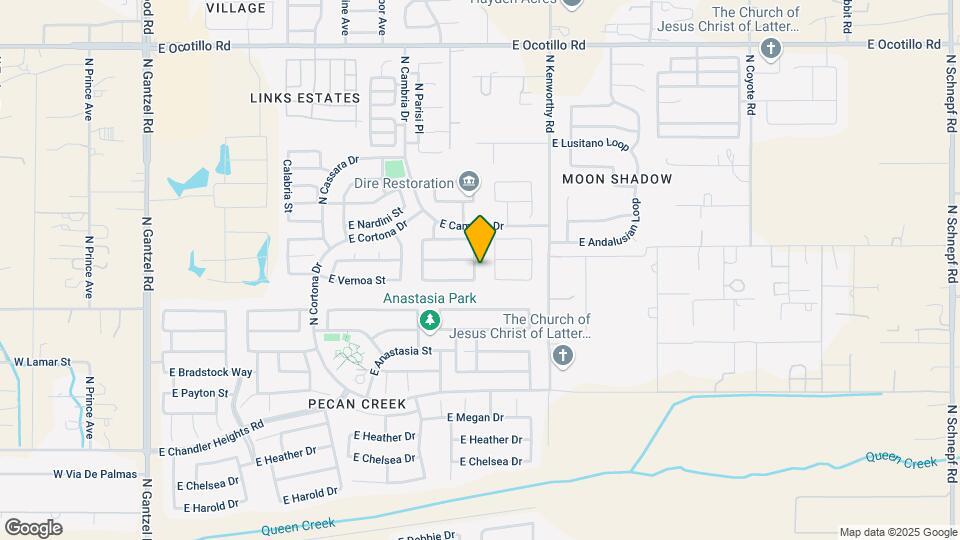 39837 N Manetti St Map and Location Details