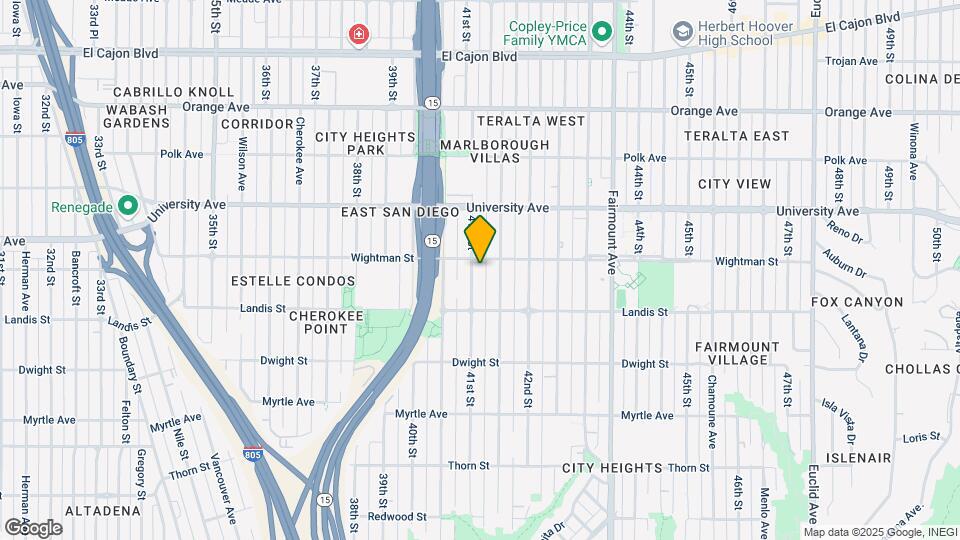 3777 N 41st St Map and Location Details