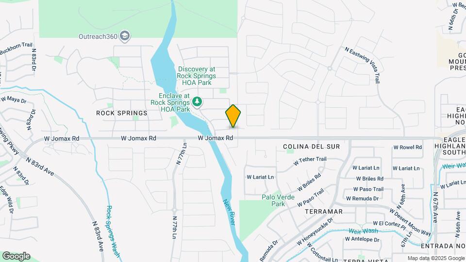 26603 N 75th Dr Map and Location Details