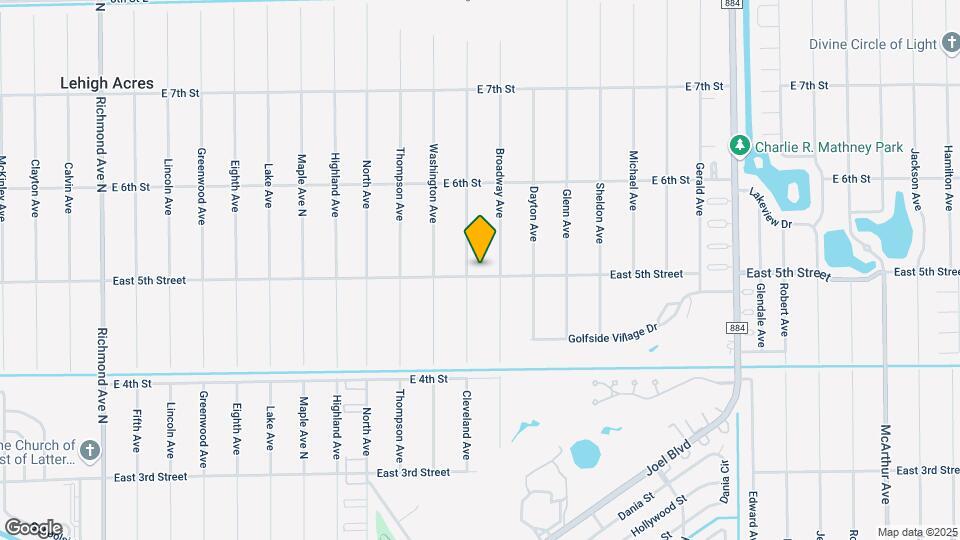 1503 E 5th St Map and Location Details