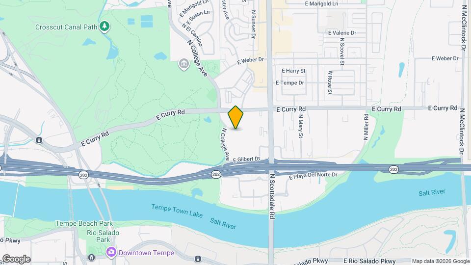 609 E Mesquite Cir Map and Location Details