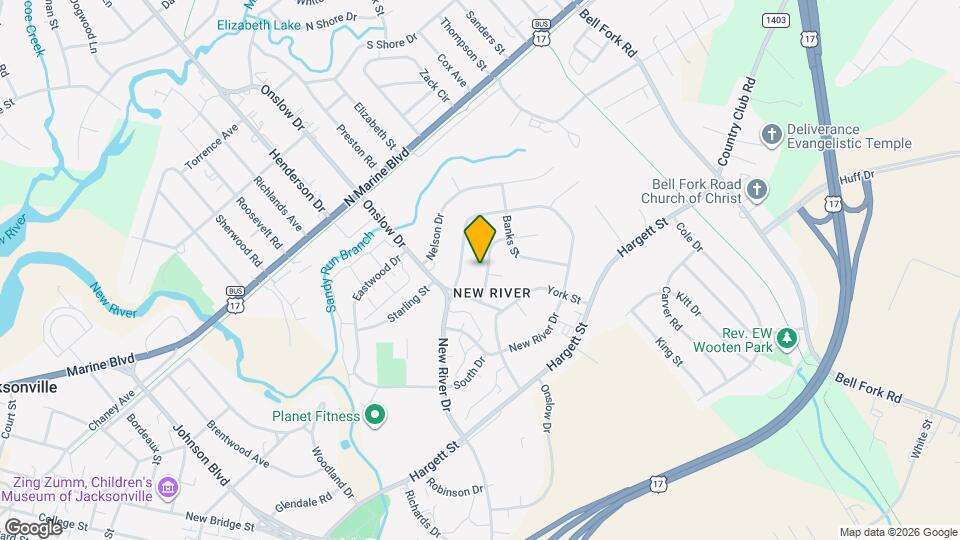 107 Bryan St Map and Location Details