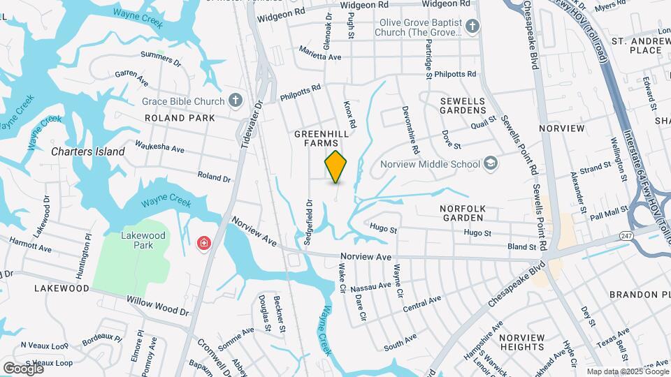 6251 Glenoak Dr Map and Location Details