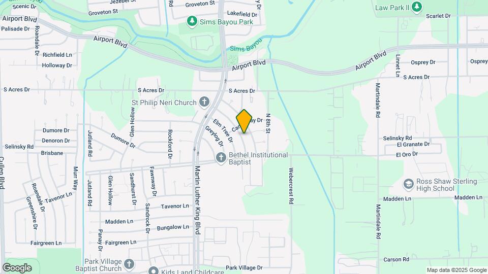 5619 Elm Spring Dr Map and Location Details