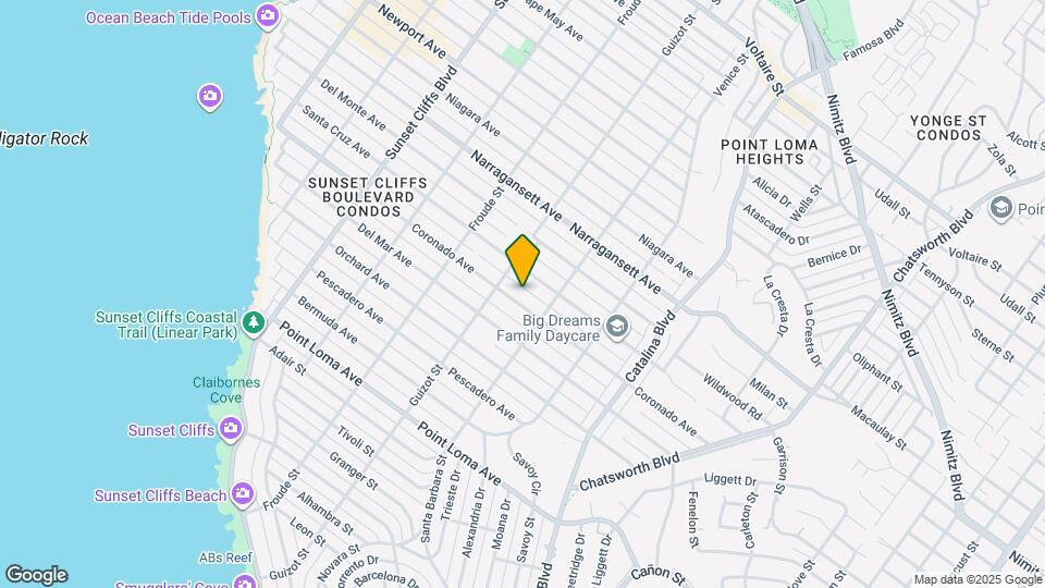 4450 Coronado Ave Map and Location Details