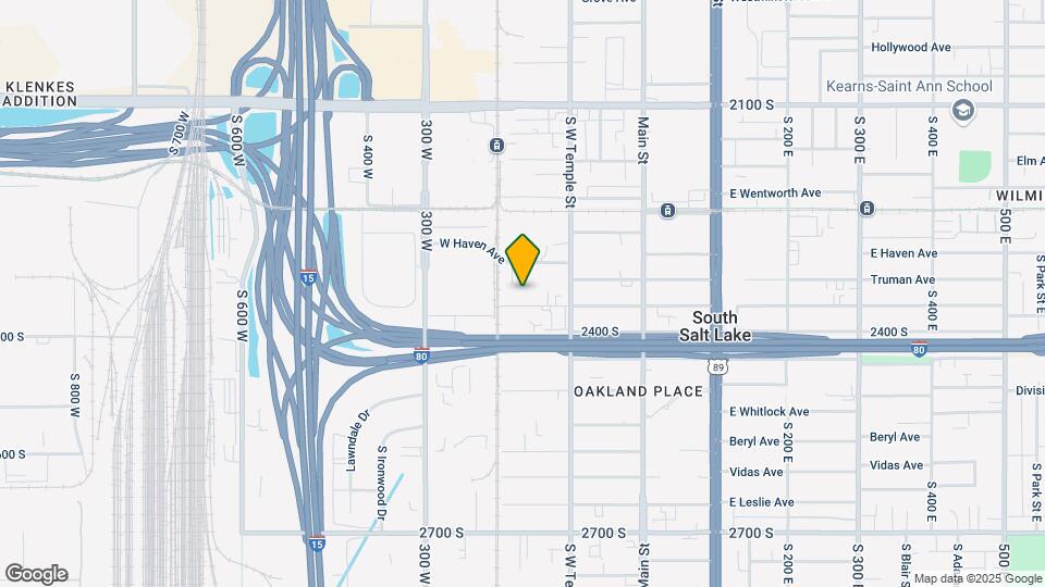 160 W Burton Ave Map and Location Details