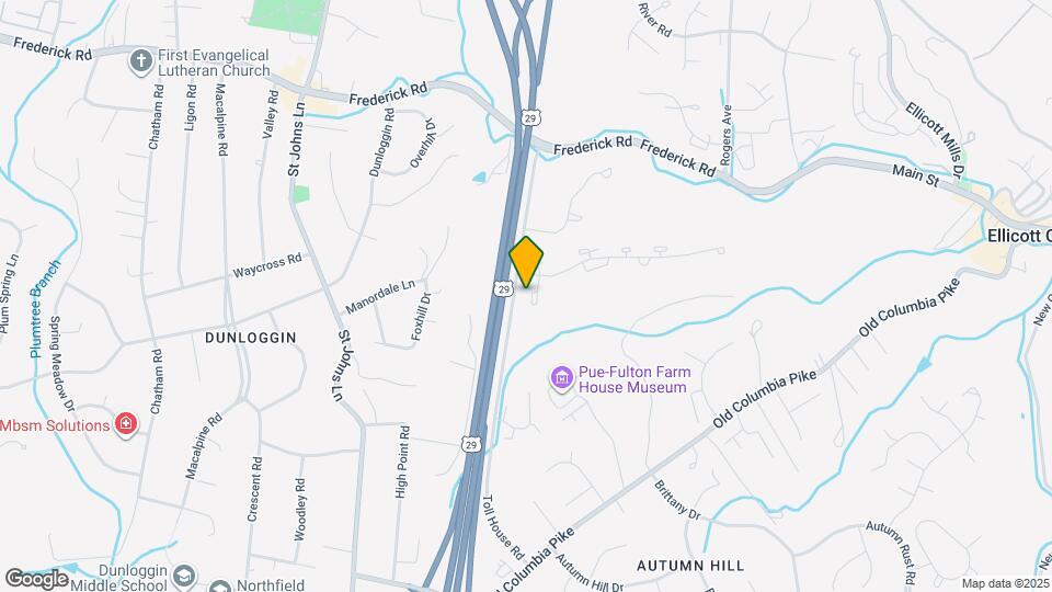 8871 Manahan Dr Map and Location Details