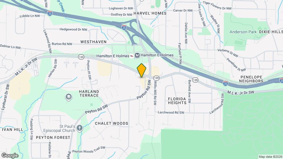 2460 M.L.K. Jr Dr SW Mapa y Detalles de la Ubicación