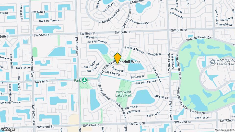 6234 SW 151st Ct Map and Location Details
