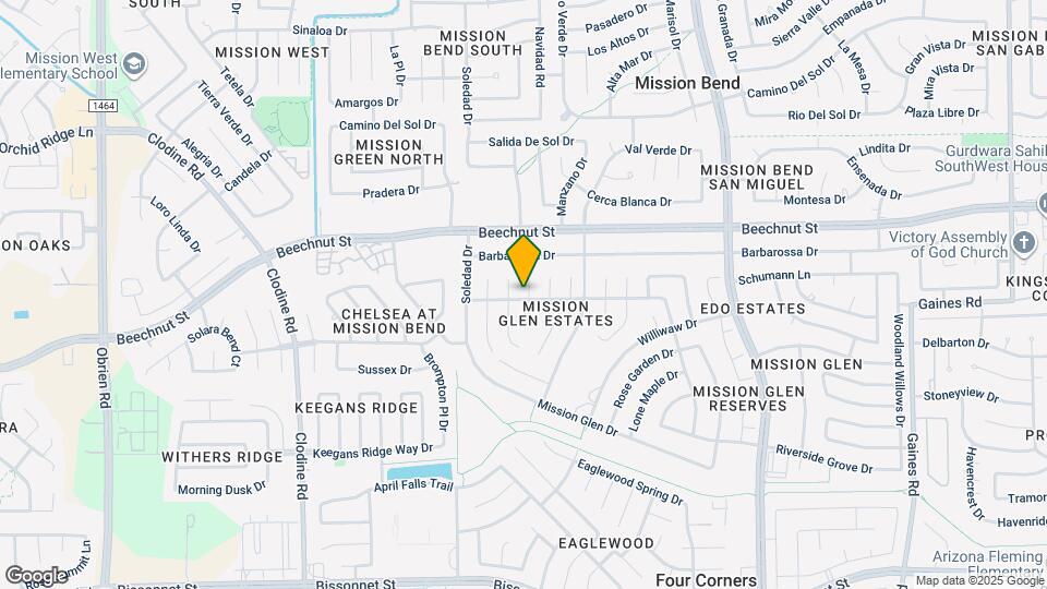 8218 Cliffshire Ct Map and Location Details