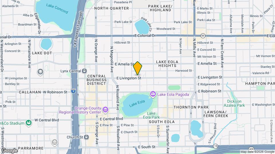 317 E Livingston St Mapa y Detalles de la Ubicación
