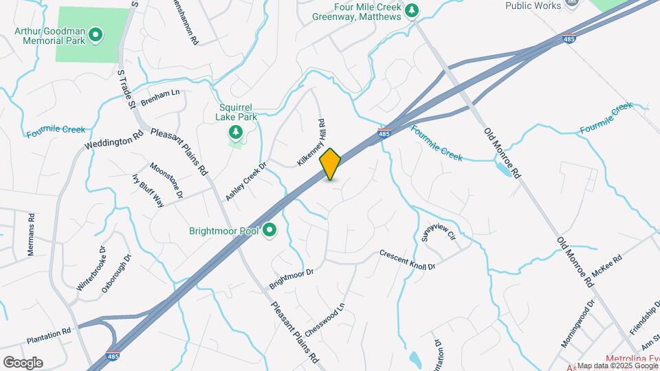 1006 Charcoal Ridge Ct Map and Location Details