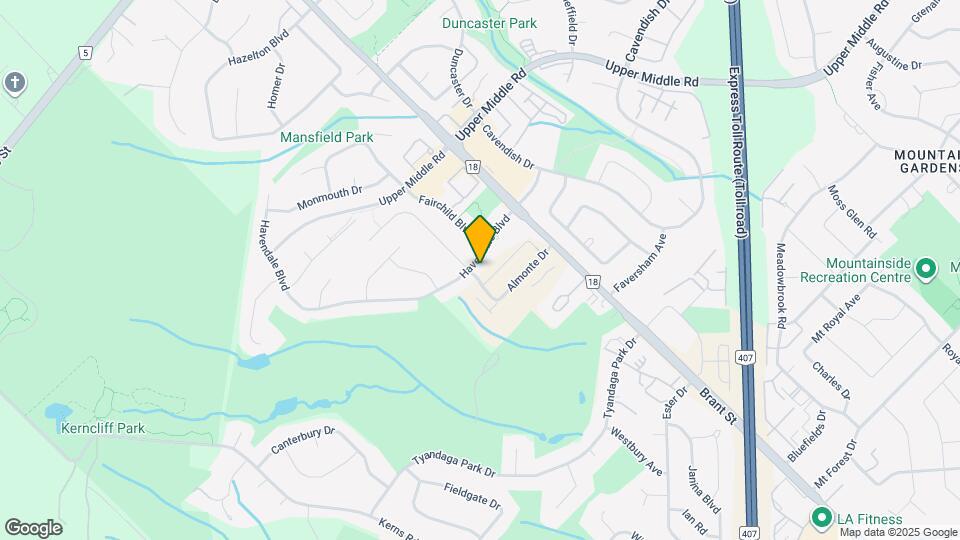 1062 Havendale Blvd Map and Location Details