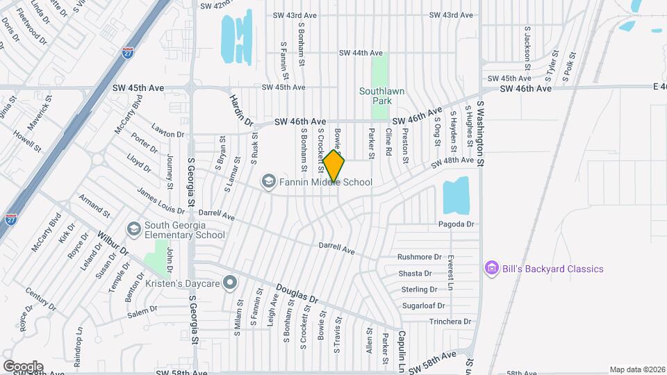 4646 Bowie St Map and Location Details