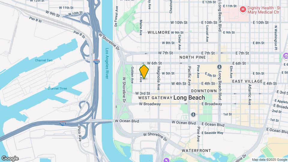 Long Beach Villas Map and Location Details