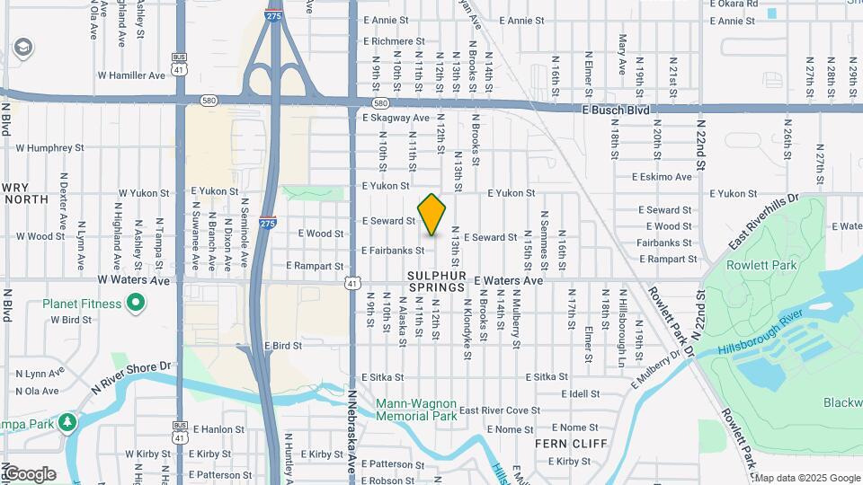 8504 N 12th St Map and Location Details