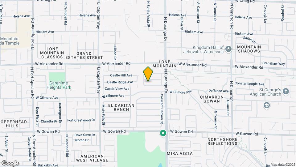 8564 Lost Gold Ave Map and Location Details