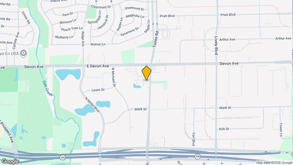 101 Driscoll Ln Map and Location Details
