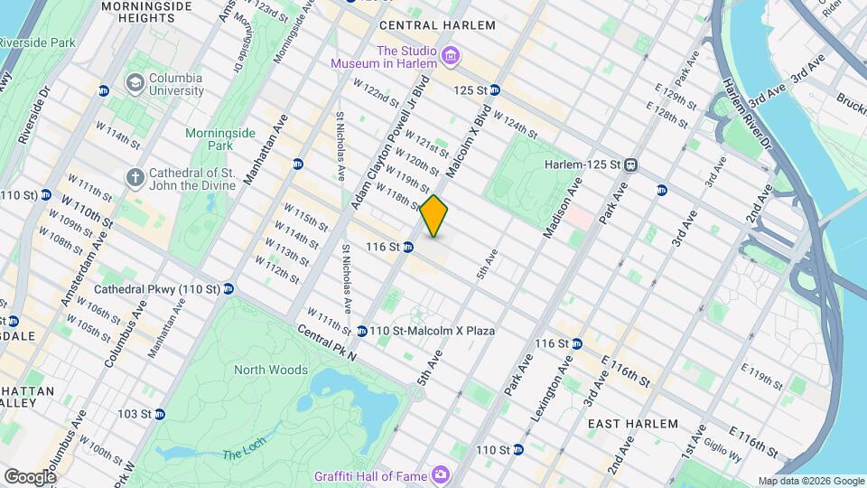130 Lenox Ave, Unit 402 Mapa y Detalles de la Ubicación