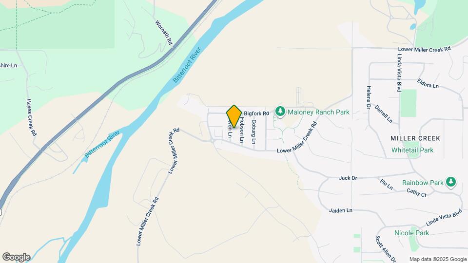 6102 Avon Ln Map and Location Details