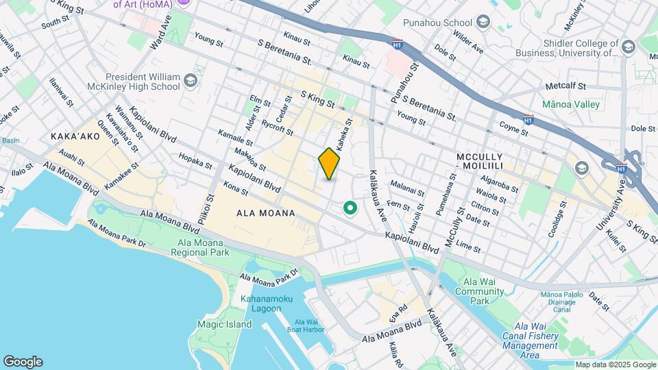 750 Kaheka St Map and Location Details