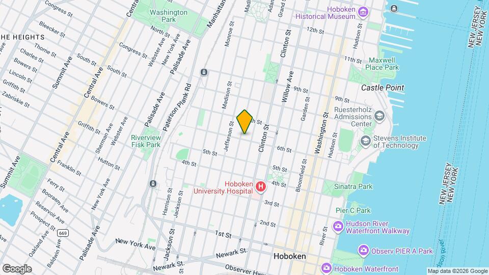 603 Adams St Mapa y Detalles de la Ubicación