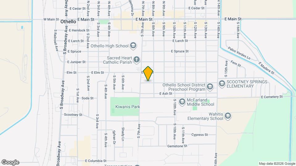 722 E Cascade St Map and Location Details