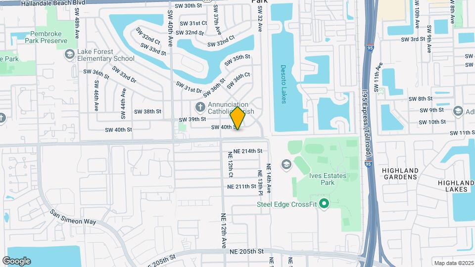 3501 SW 41st St Map and Location Details