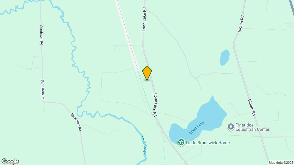 877 Loon Lake Rd Map and Location Details