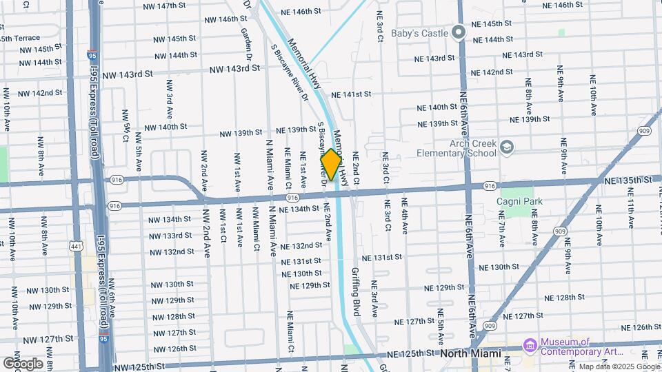 13521 S Biscayne River Rd Map and Location Details