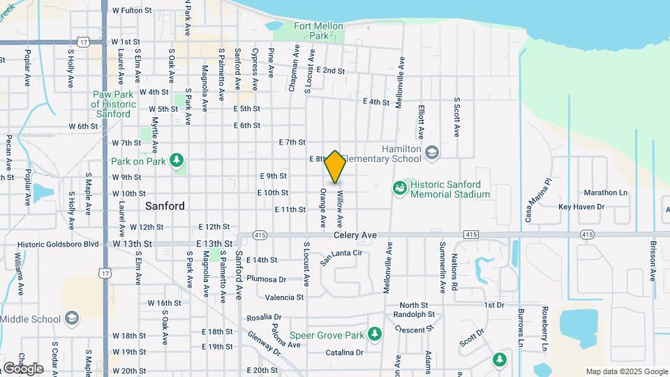 918 E 10th St Mapa y Detalles de la Ubicación