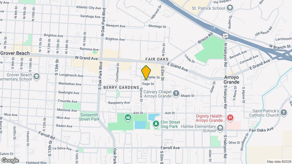 1248 Sage St Map and Location Details