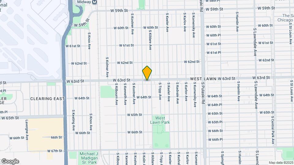 4311 W 63rd St Map and Location Details