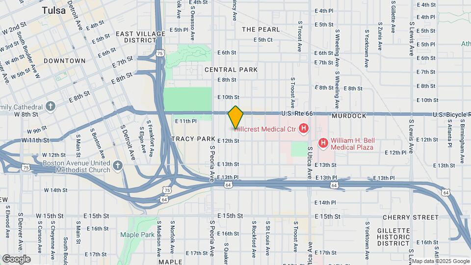 1140 S Quincy Ave Map and Location Details