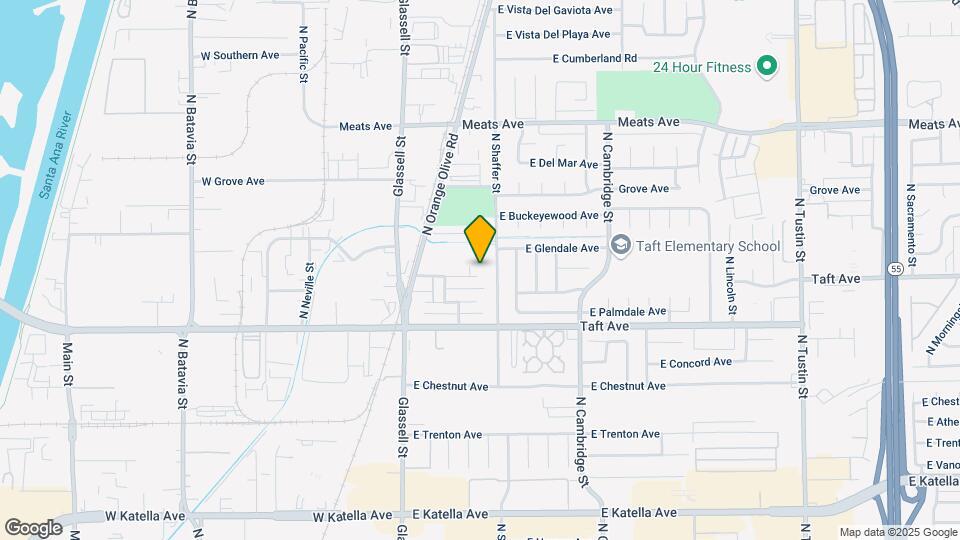 403 E Briardale Ave Mapa y Detalles de la Ubicación