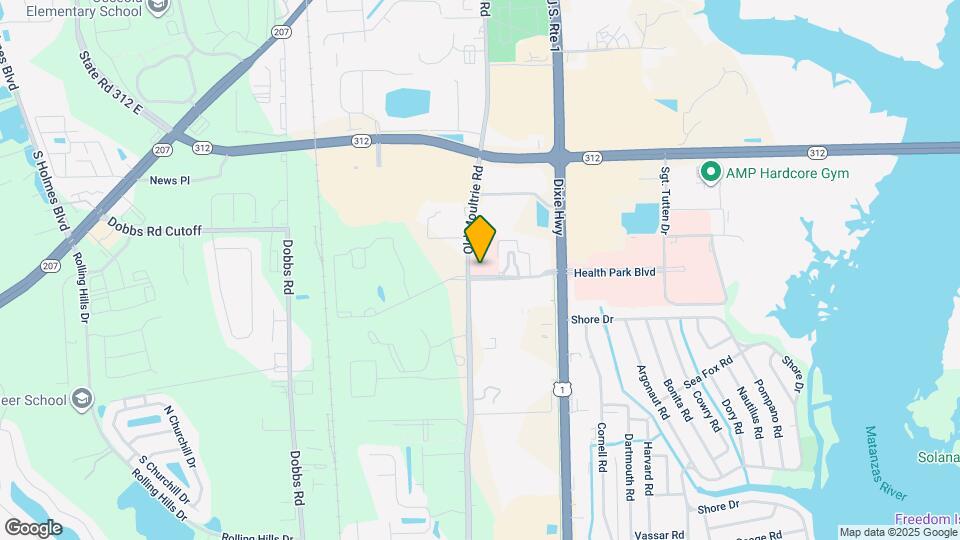 190 Southpark Blvd Map and Location Details