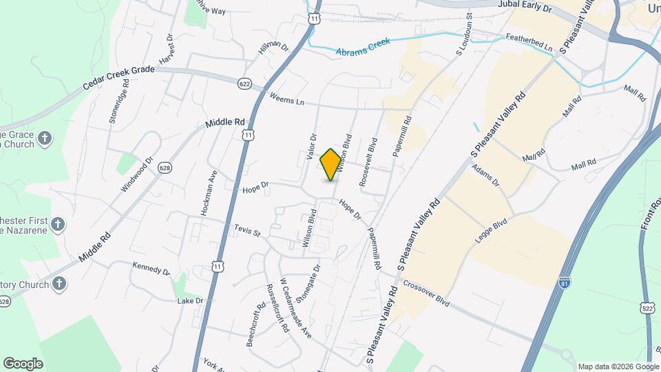 2329 Wilson Blvd Map and Location Details