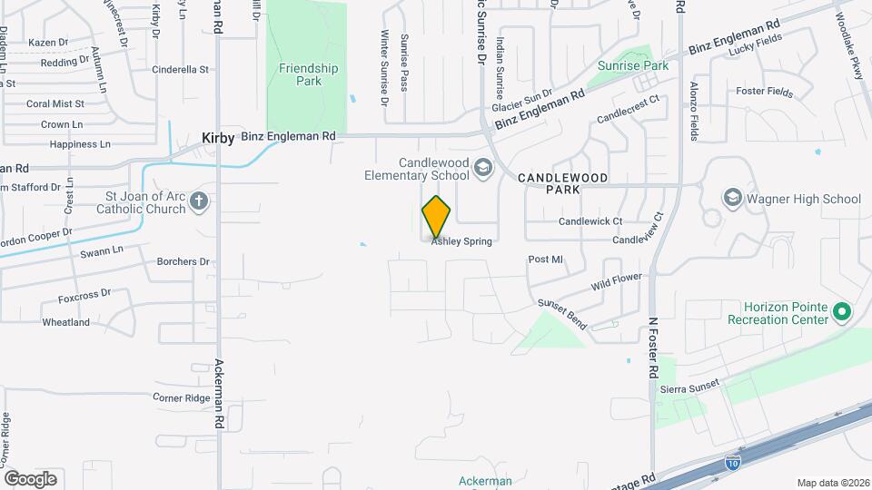 6022 Ashley Spring Map and Location Details