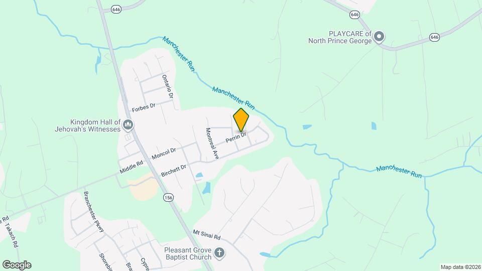 3501 Perrin Dr Mapa y Detalles de la Ubicación