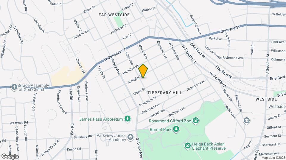 212 Willis Ave Mapa y Detalles de la Ubicación