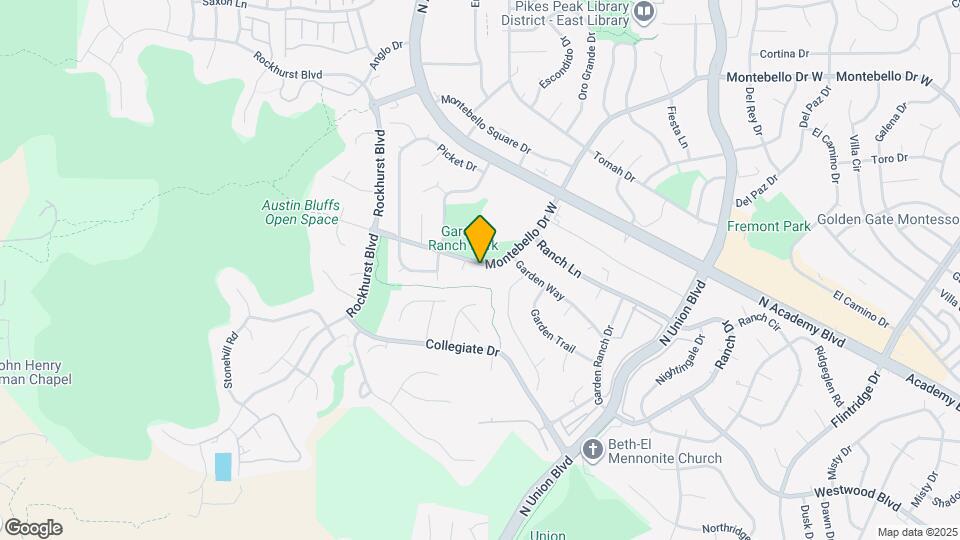 2265 Montebello Dr W Map and Location Details