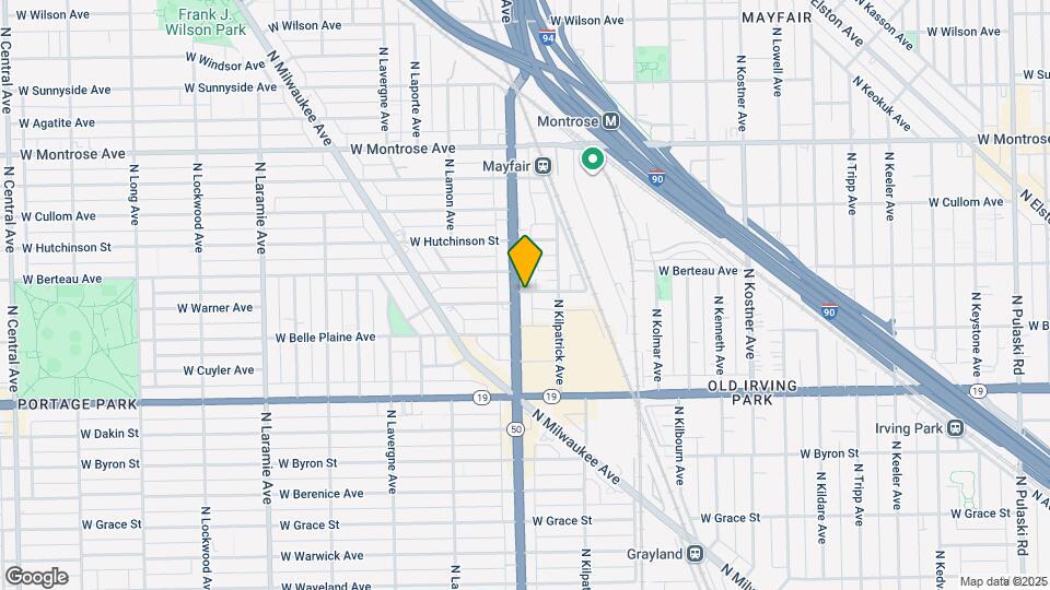 4129 N Cicero Ave, Unit Garden Map and Location Details