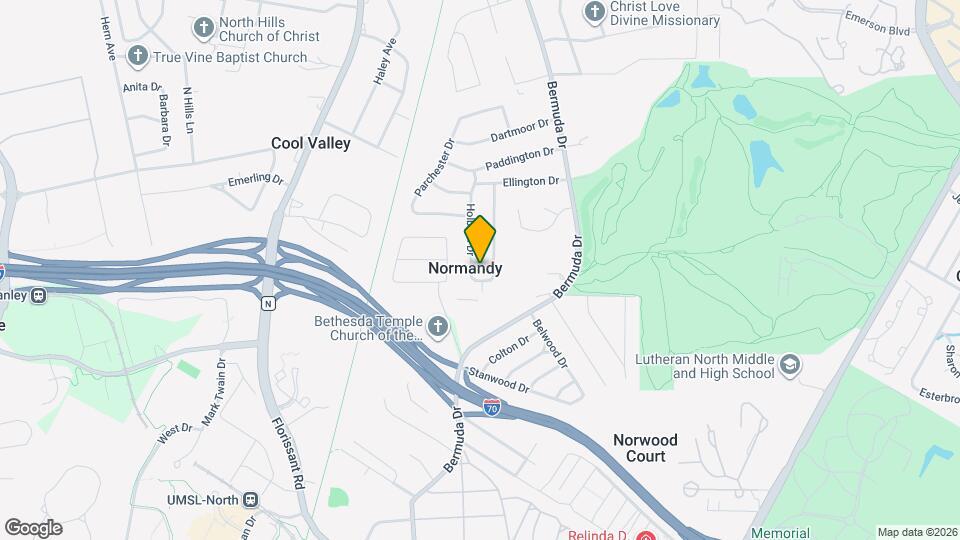 5520 Holborn Dr Map and Location Details