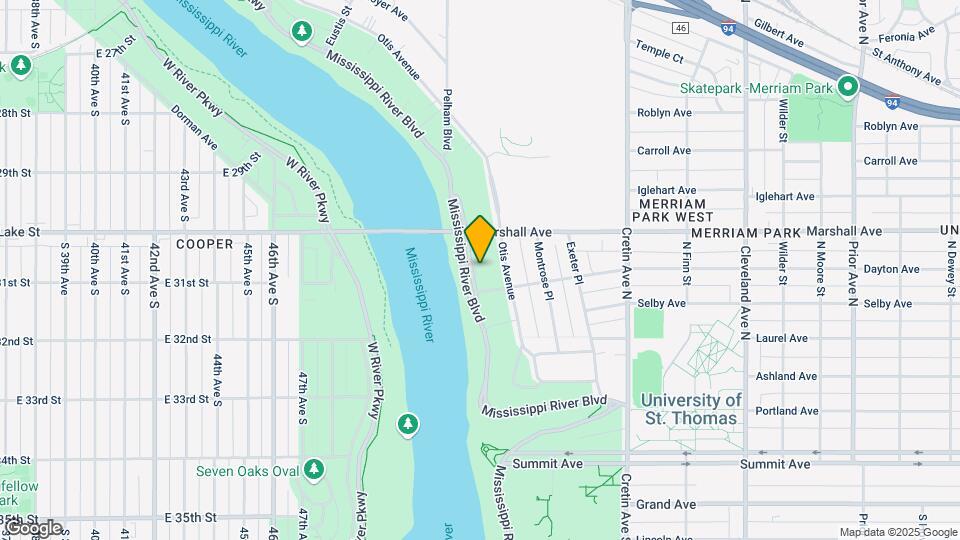 200 Mississippi River Blvd N Map and Location Details