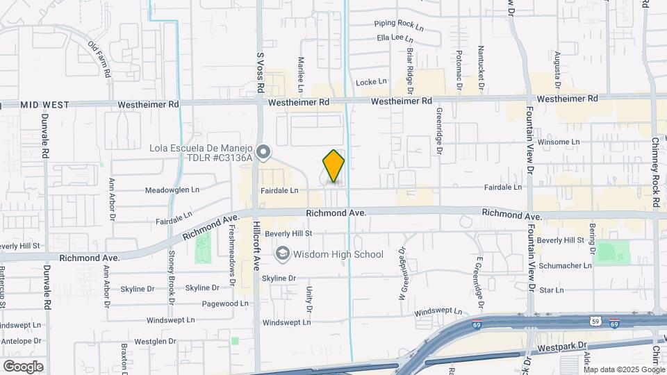 2903 El Fenice Ln Map and Location Details