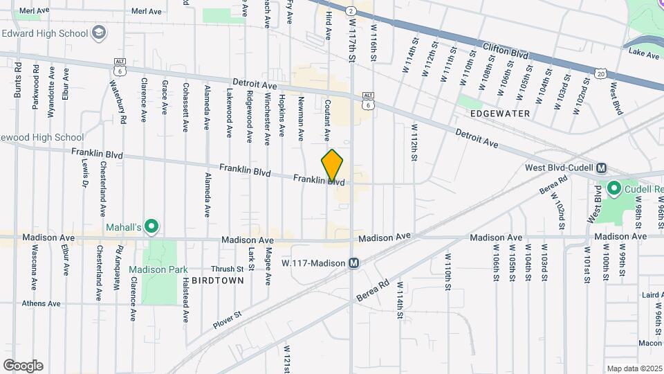 11731 Franklin Blvd, Unit 11731 Franklin Down Map and Location Details