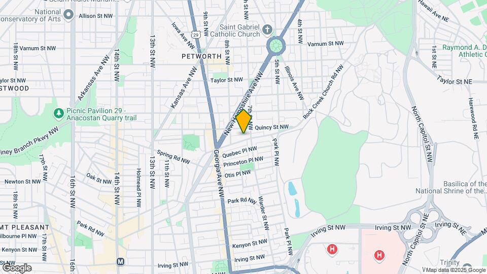 709 Rock Creek Church Rd NW Map and Location Details