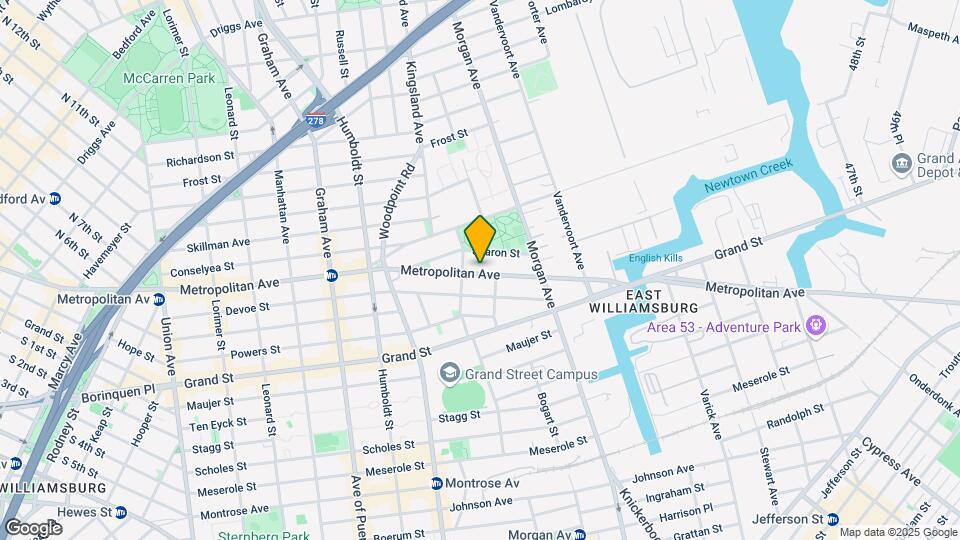 935 Metropolitan Ave Mapa y Detalles de la Ubicación