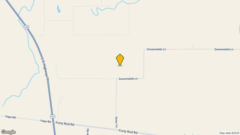 316 Snowmobile Ln Map and Location Details
