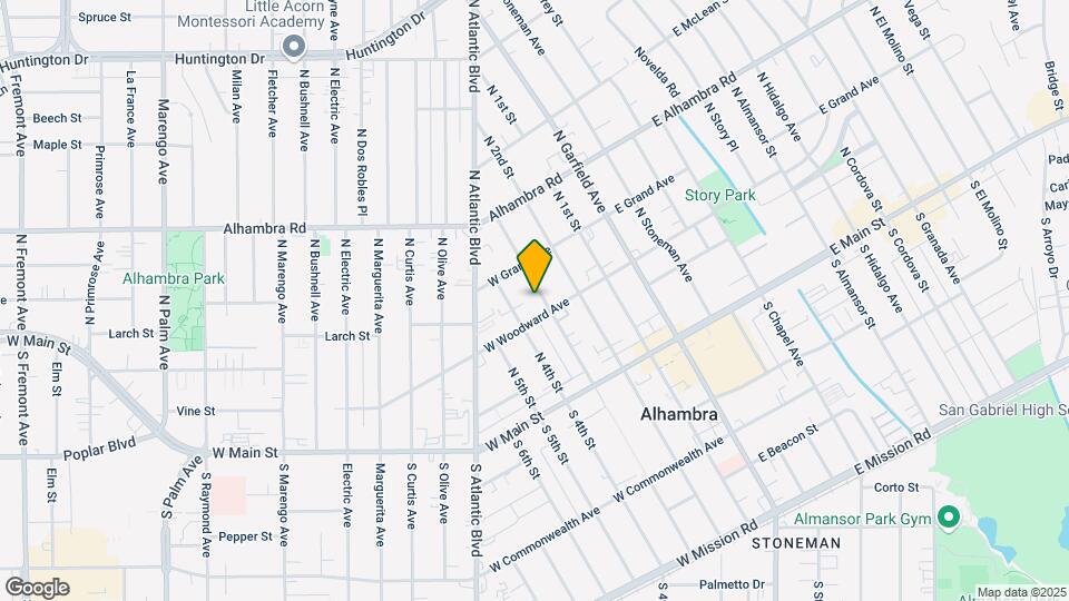 315 N 3rd St Map and Location Details